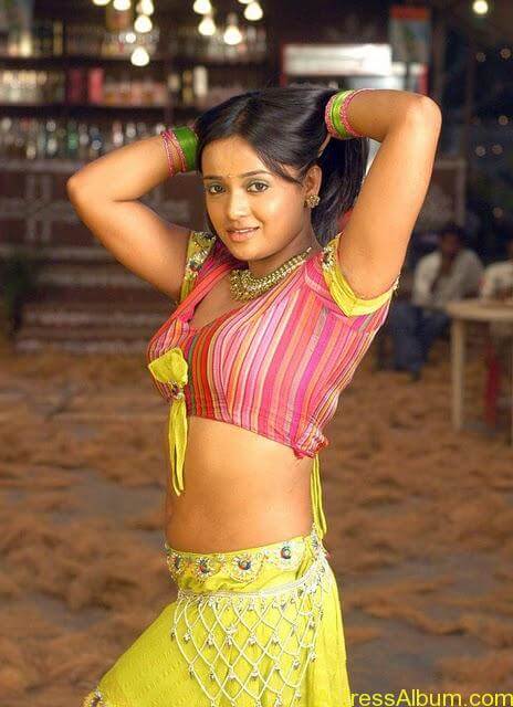 ‘E Adutha Kaalath’ Actress Tanushri Ghosh hot navel show in blouse -14