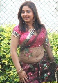 MEENAKSHI KAILASH HOT SAREE - Actress Album