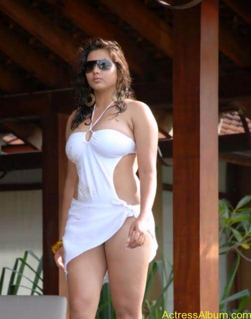 Namitha in White Bikini-6