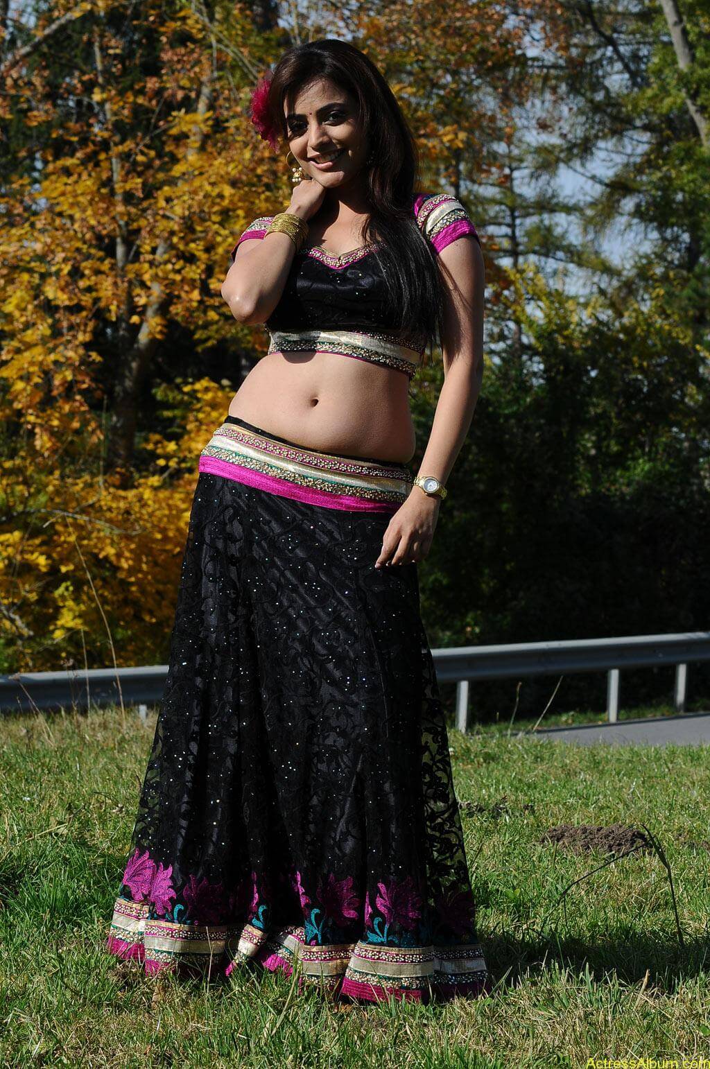 Nisha Agarwal spicy hot navel show photos5