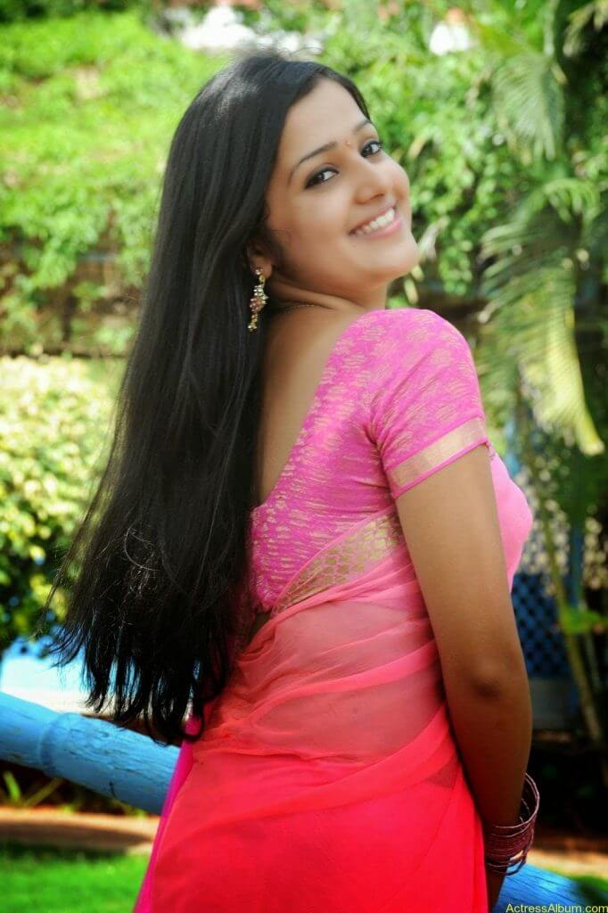 Samskruthy Shenoy In Pink Saree Hot Sexy Actress Photos - Actress Album