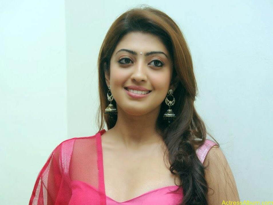 Heroine Pranitha Hot in Pink Dress 9