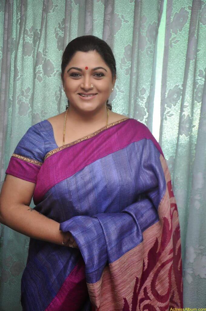 Khushboo Hot in Saree - Actress Album