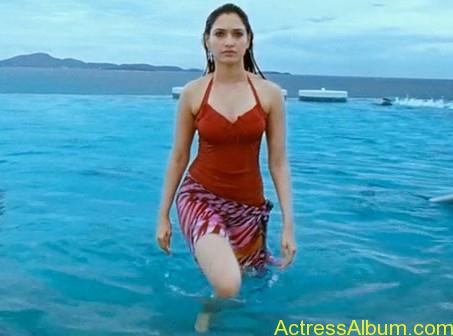 Actress Tamanna In Swimsuit