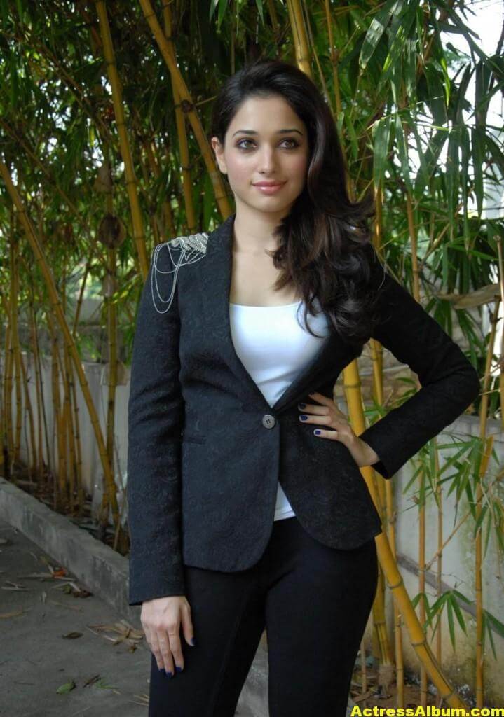 Tamanna latest black dress high-quality photoshoot