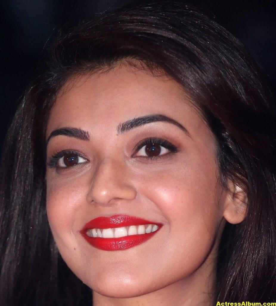 Actress Kajal Aggarwal Face Close Up Stills 2