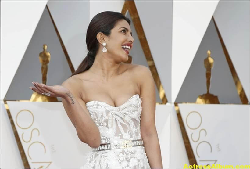 Priyanka Chopra In White Gown