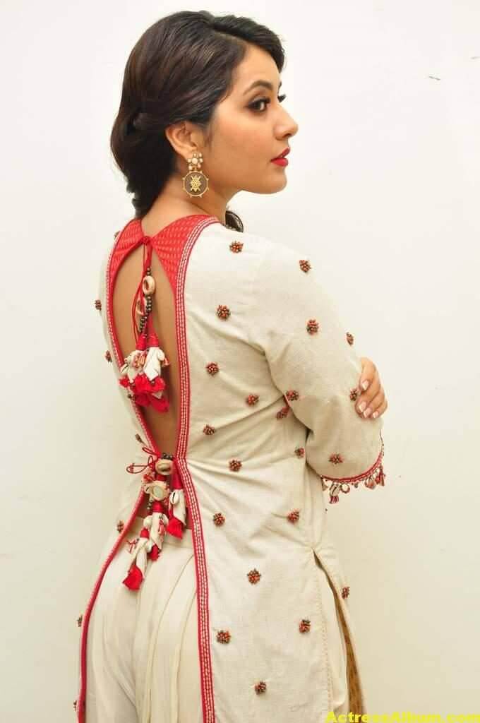 Rashi Khanna In White Dress 1