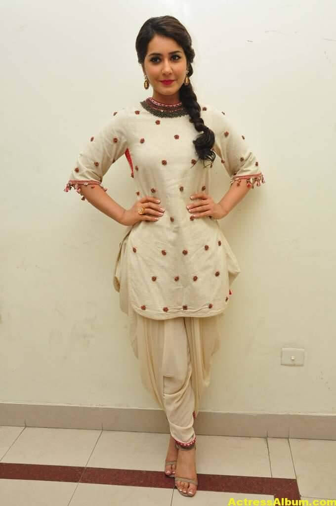 Rashi Khanna In White Dress 4