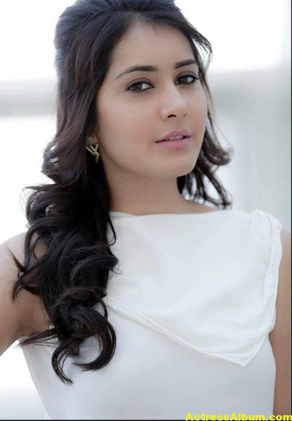 Rashi Khanna Latest Photoshoot In White Dress (4)