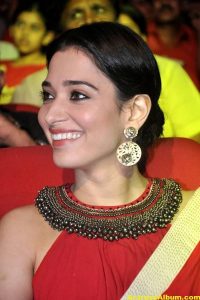 Tamanna Hot Photos In Orange Saree - Actress Album