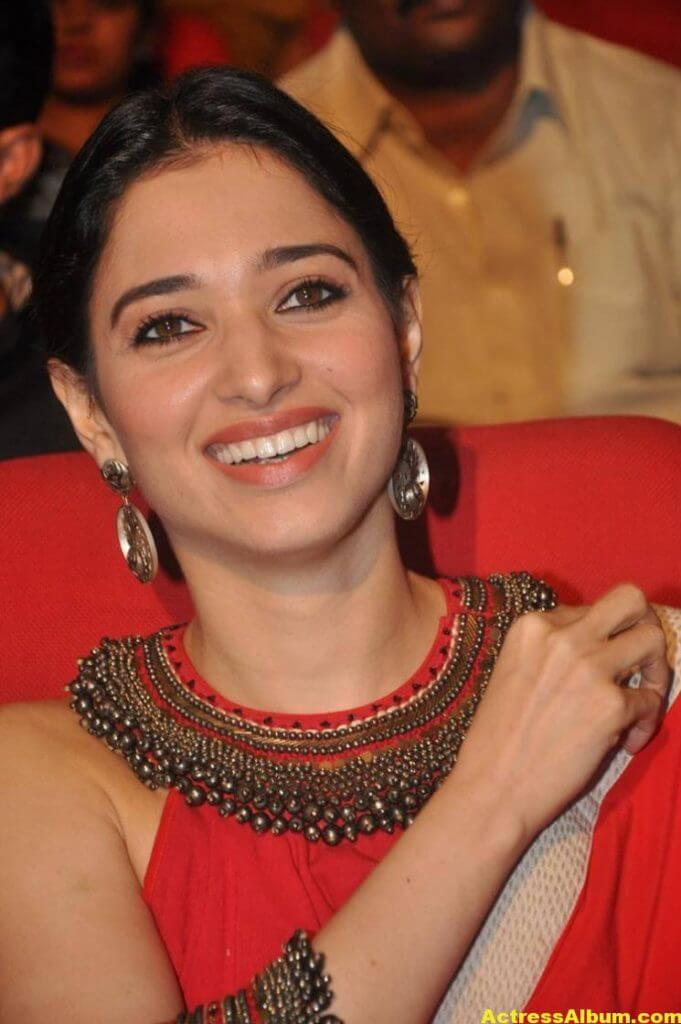 Tamanna In Orange Saree 