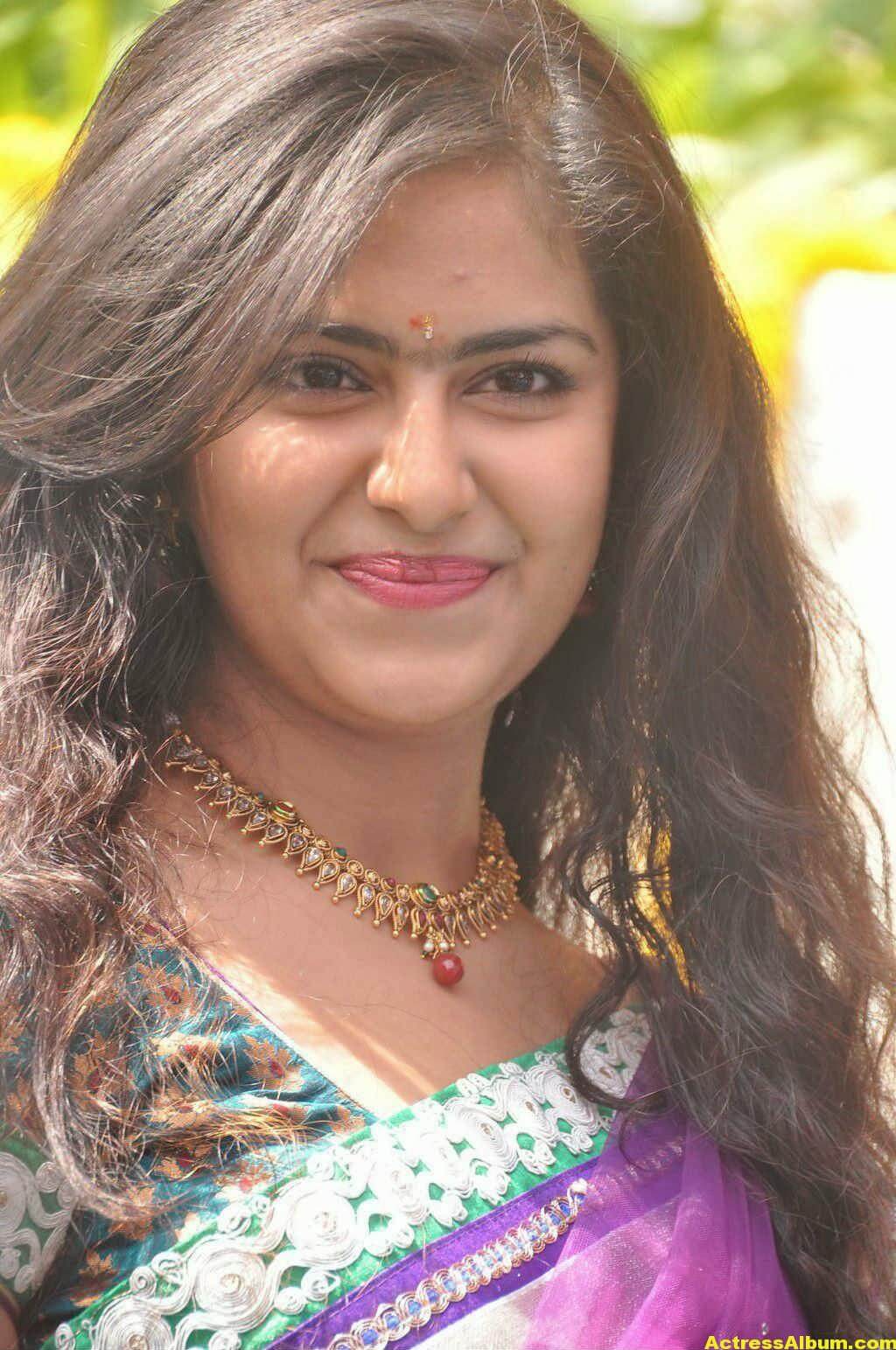 Avika Gor Hot Photos In Blue Saree - Actress Album