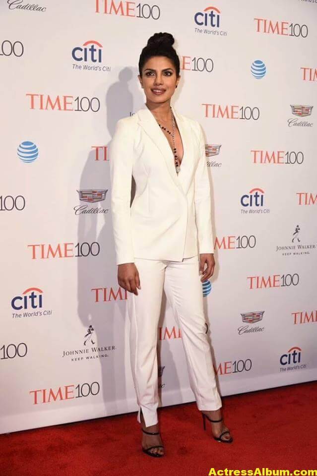 Priyanka Chopra In White Suit