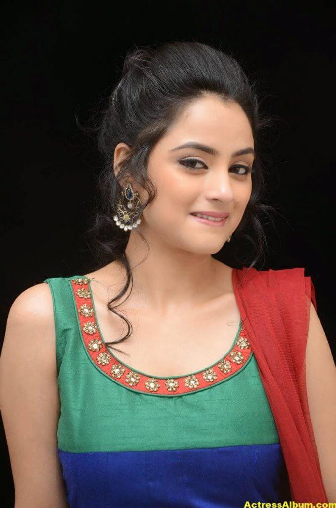 Madirakshi Mundle Hot Photoshoot In Green Dress - Actress Album