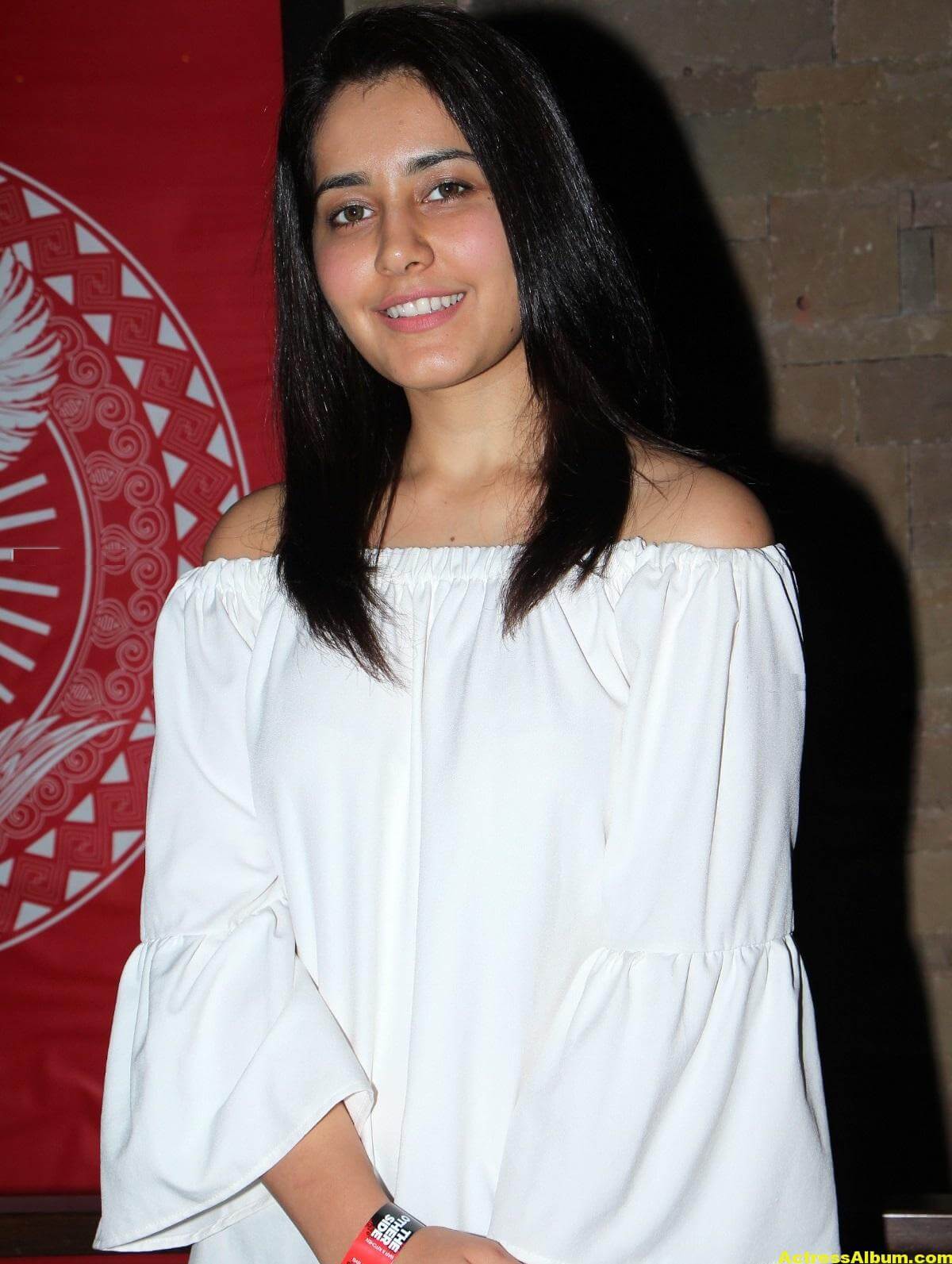 Rashi Khanna Glamorous Photos At Birthday Party In White Dress 1