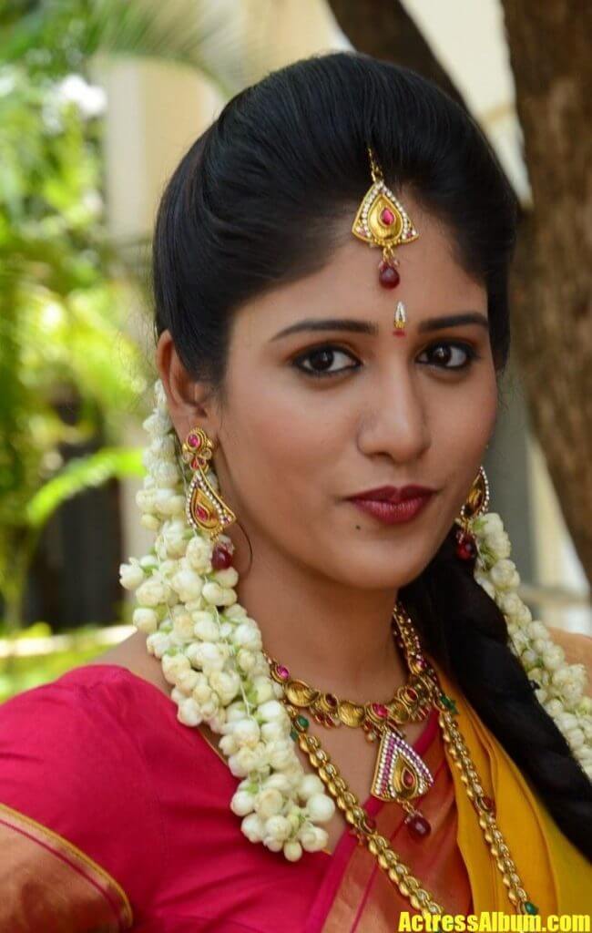 Telugu Actress Chandini Chowdary Face Closeup Stills - Actress Album