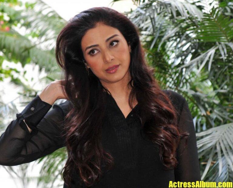 Bollywood Actress Tabu Photos In Black Dress - Actress Album