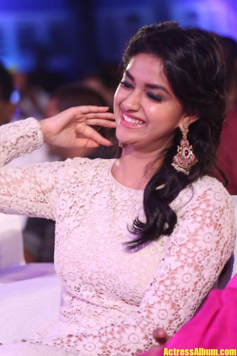 Keerthi Suresh Cute Stills rail audio launch - Actress Album