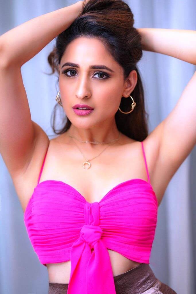 Pragya Jaiswal in Pink Top