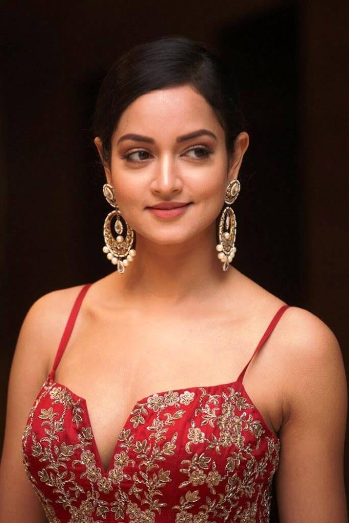Shanvi Srivastava Trending Photos In Red Dress