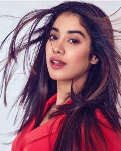 Hot Photoshoot Of Janhvi Kapoor In Red Skirt - Actress Album