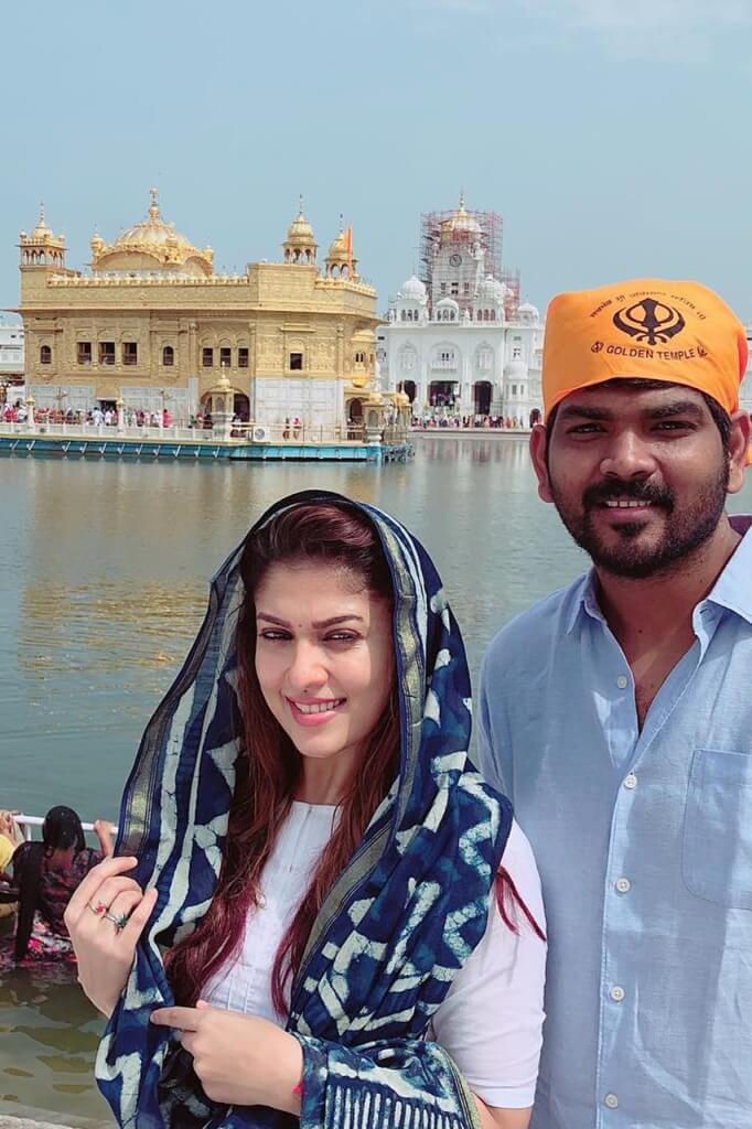 Nayanthara Spotted At Golden Temple With Her Boyfriend