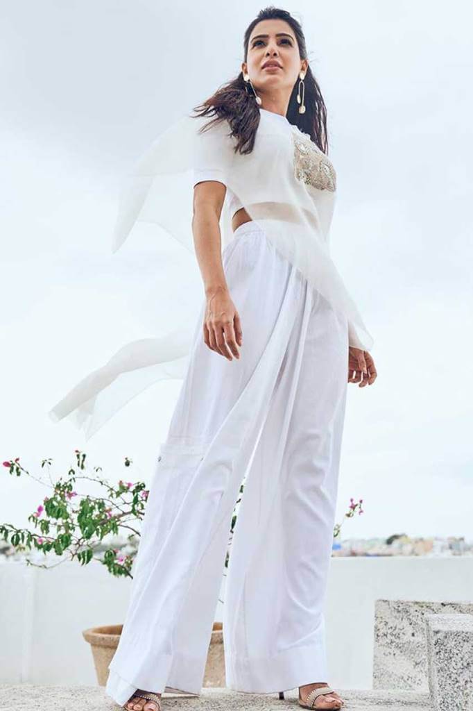 Samantha Akkineni In White Dress