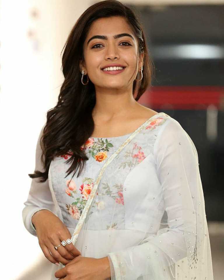 Rashmika Mandanna At Movie Promotions 