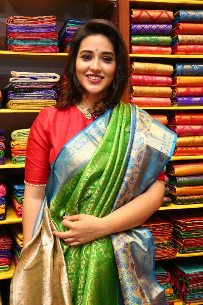 Priyanka Jawalkar At Kanchipuram GRT Silks Opening
