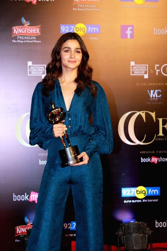 Actress Alia Bhatt Stills At Critics Choice Movie Awards