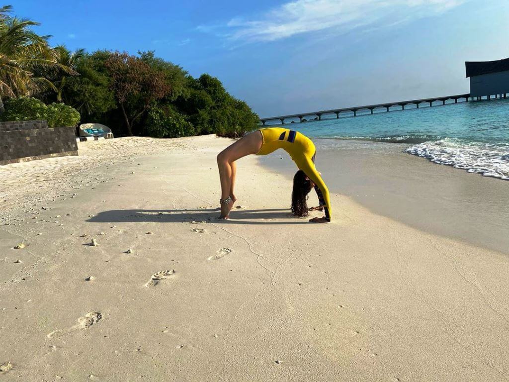 Actress Hansika Motwani Maldive Vacation Pics
