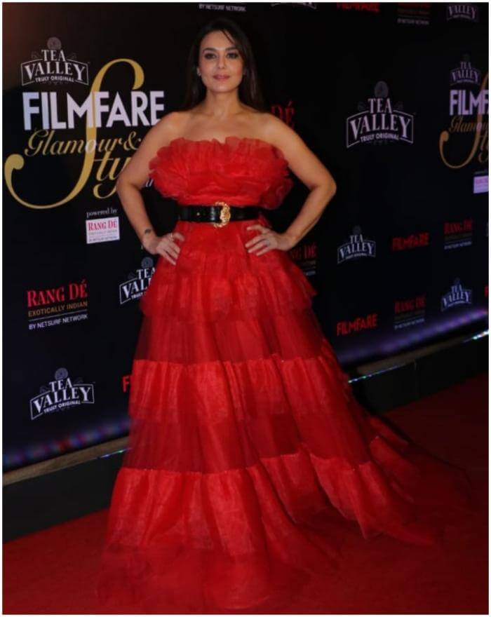 Preity Zinta At Filmfare Awards