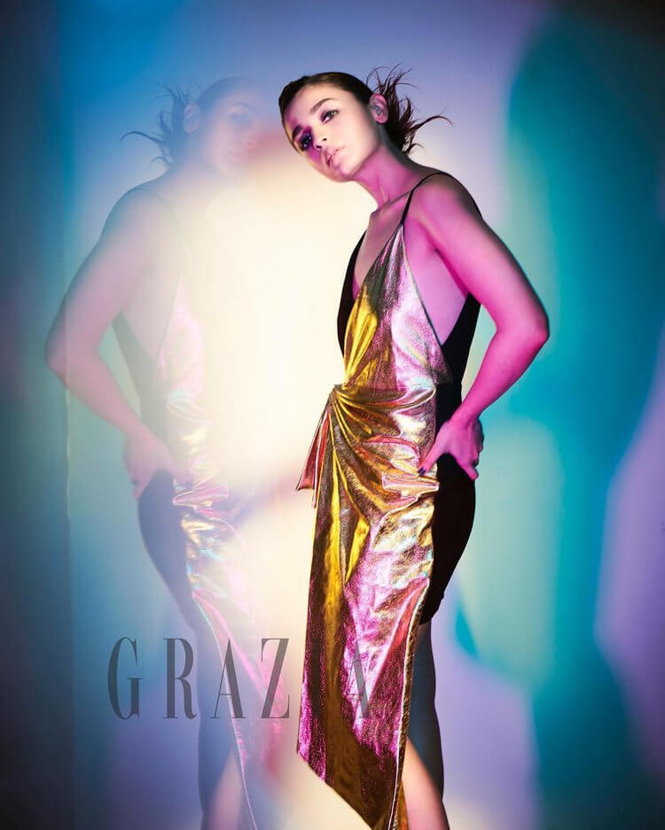 Alia Bhatt In Grazia India Magazine Photoshoot Stills