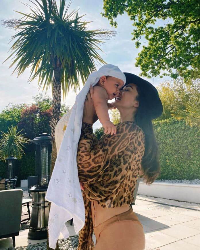 Amy Jackson With Her Baby Boy