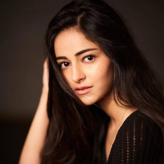 Ananya Panday In Black Sweater 