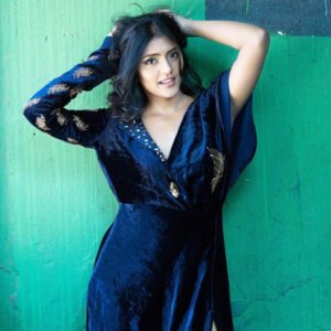 Stylish Pics Of Eesha Rebba In Blue Gown - Actress Album