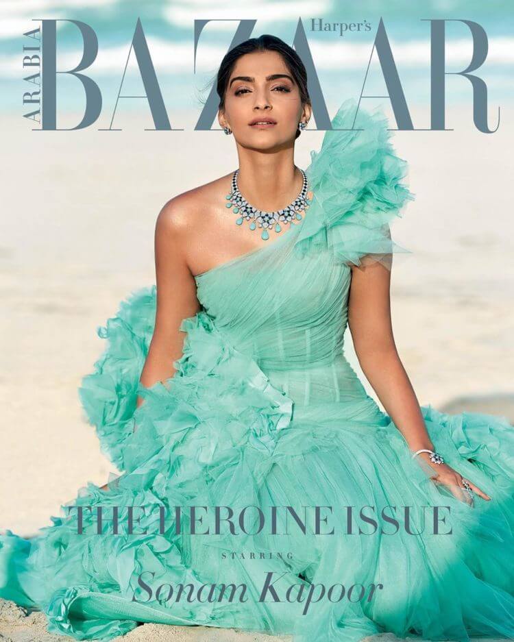 Sonam Kapoor Photoshoot For Bazaar India Magazine Actress Album 