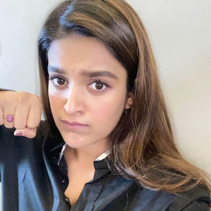 Indian Actress Nidhhi Agerwal Latest Selfie Pics