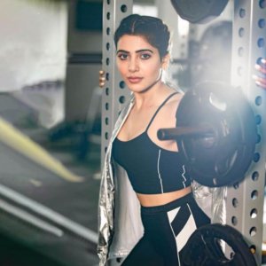 Samantha Akkineni Gym Workout Stills - Actress Album