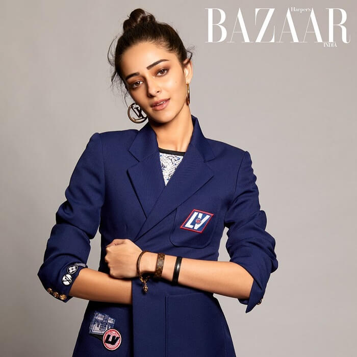 Ananya Panday Harper's Bazaar Magazine Photoshoot Pics 