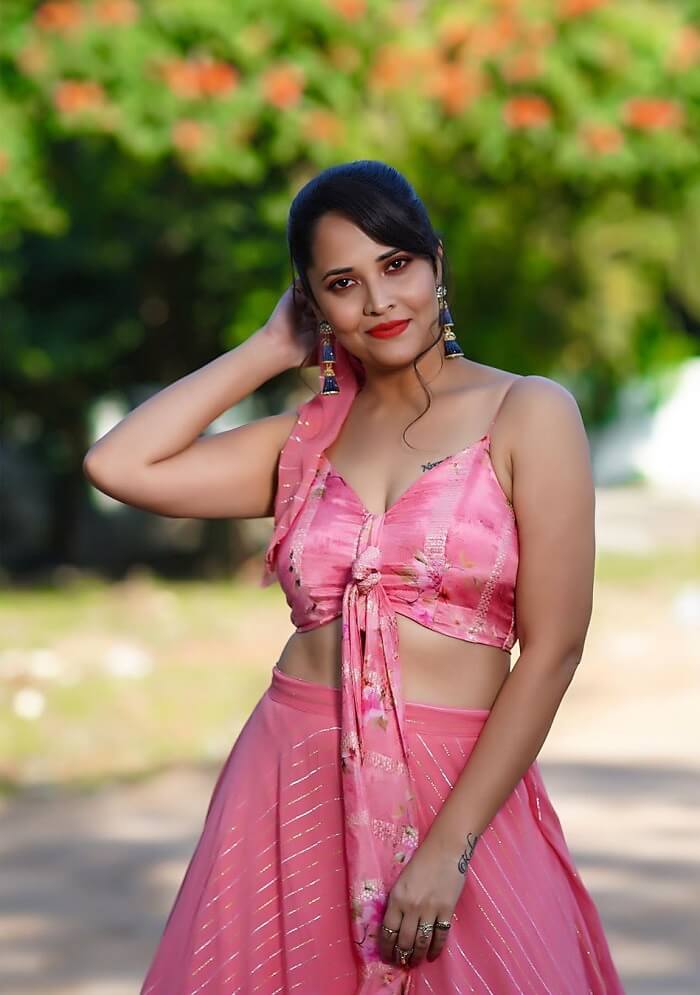 Anchor Anasuya Exclusive Images At New Year Event 