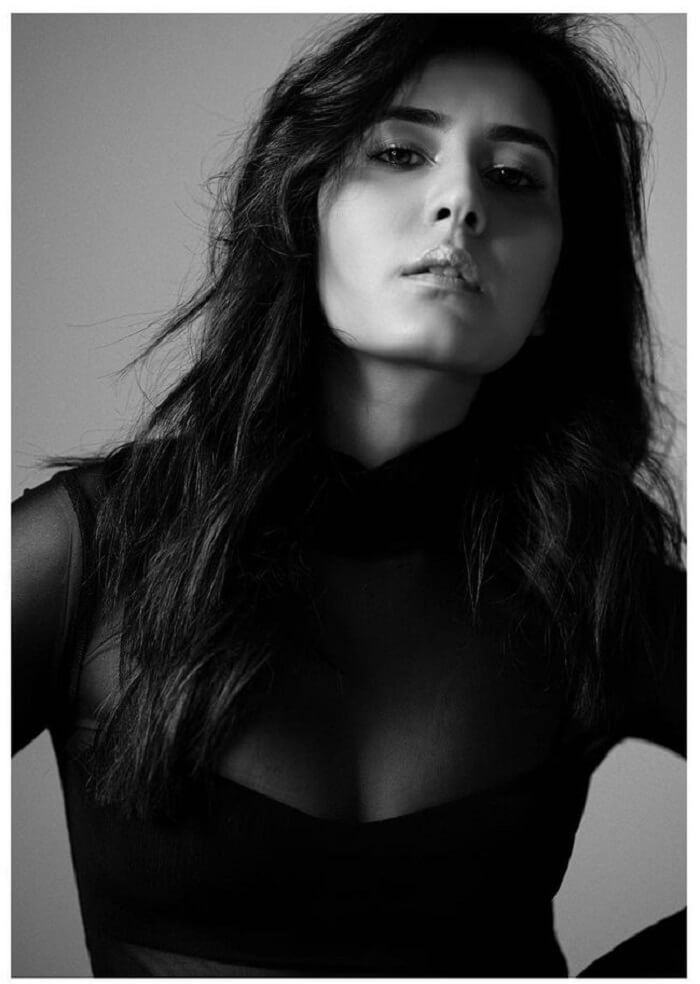 Rashi Khanna Stylish Photoshoot Pics In Black Outfit 